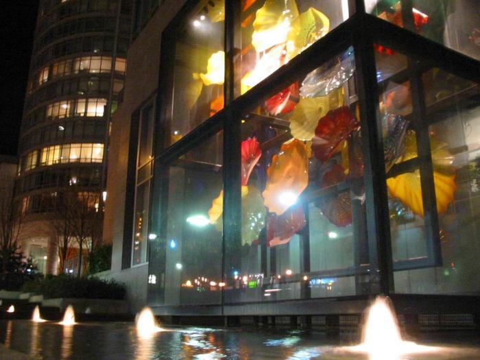 Chihuly Flower Pool photo