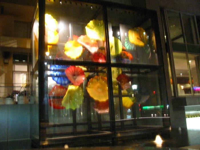 Chihuly Flower Pool photo